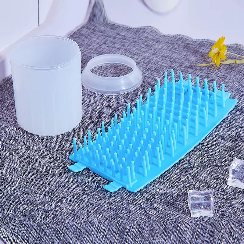 Dog Paw Washer Cup – Soft Silicone Dog Foot Cleaner for Muddy Paws