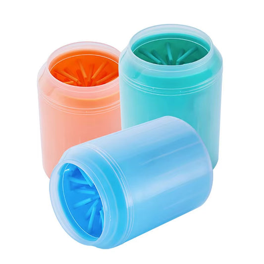 Dog Paw Washer Cup – Soft Silicone Dog Foot Cleaner for Muddy Paws
