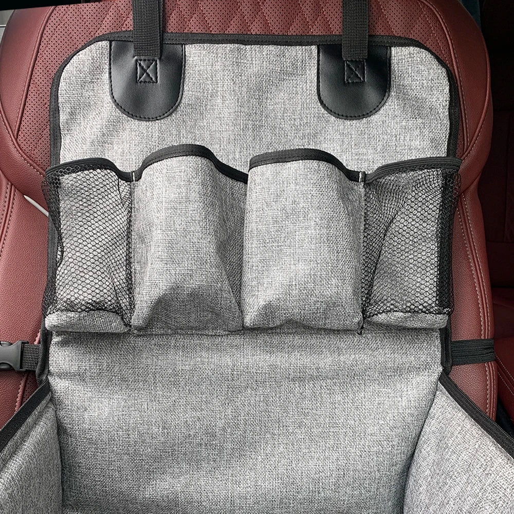 Dog Car Seat Cover & Carrier – Waterproof Folding Travel Hammock for Dogs