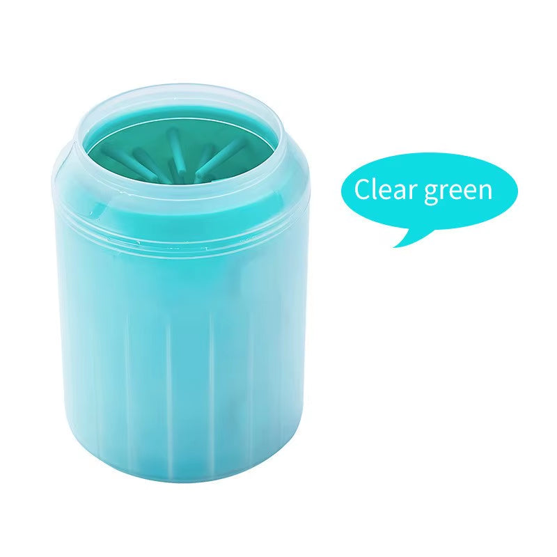 Dog Paw Washer Cup – Soft Silicone Dog Foot Cleaner for Muddy Paws