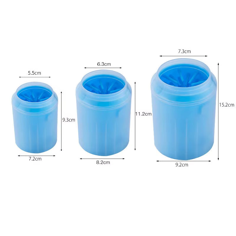 Dog Paw Washer Cup – Soft Silicone Dog Foot Cleaner for Muddy Paws