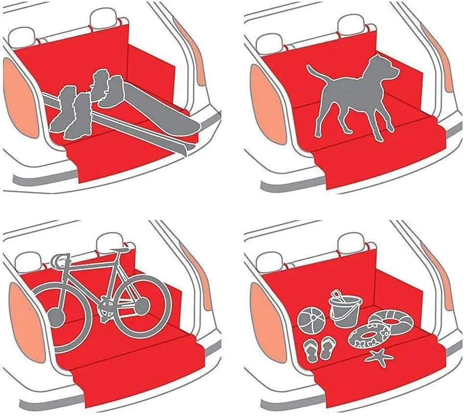 Waterproof Dog Car Boot Cover for All Cars – Durable, Wear-Resistant Liner with Easy Installation