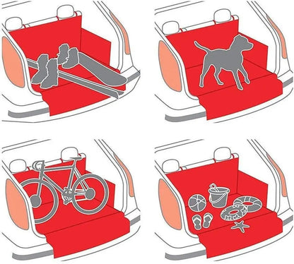 Waterproof Dog Car Boot Cover for All Cars – Durable, Wear-Resistant Liner with Easy Installation